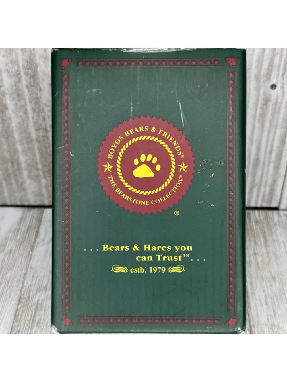 Boyds Bears & Friends Willie Caughtit Hook, Line & Sinker Figurine